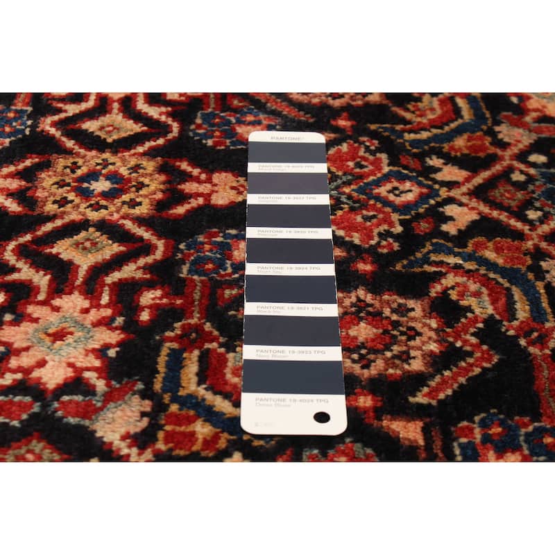 ECARPETGALLERY Hand-knotted Andelz Navy Wool Rug - 4'4 x 6'11