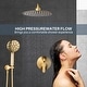 preview thumbnail 49 of 74, WOWOW Wall Mount 9-Spray Shower Faucet with Handshower