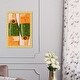 preview thumbnail 10 of 20, Oliver Gal 'Shiny Champagne' Drinks and Spirits Wall Art Framed Print Champagne - Green, Orange 10 x 15 - Gold