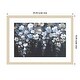 preview thumbnail 6 of 13, Hanging Blossoms in Tranquil Night by Hannah Dawson Wood Framed Wall Art Print Brown