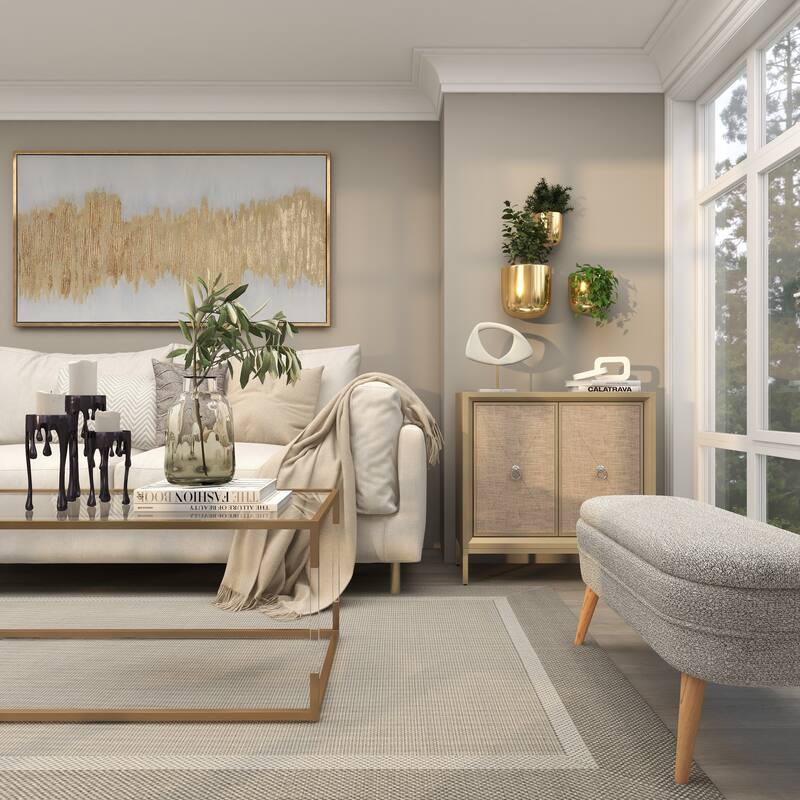 Gold, Black, Silver or White Metal Indoor Outdoor Floating Wall Planter (Set of 3) - S/3 9", 7", 6"H