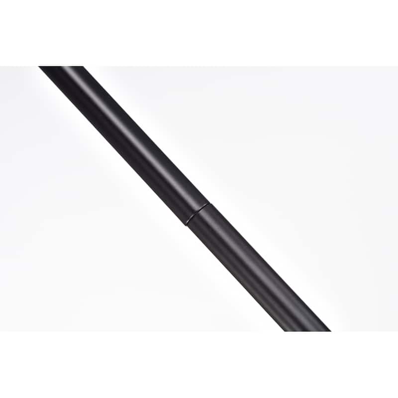 Chandelier Matte Black Gold 6-Light Metal