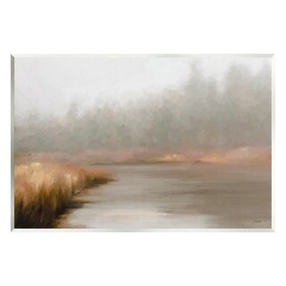 Stupell Rural Stream in Fog Wall Plaque Art Design by Amy Hall - Bed ...