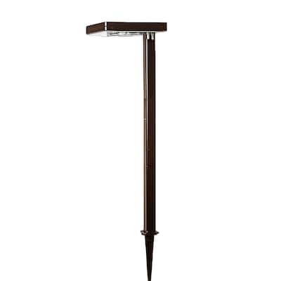80 Lumen Contemporary Square Solar Outdoor Path Light