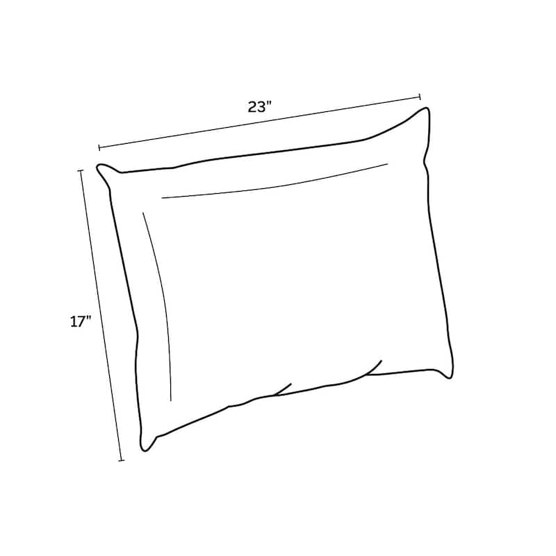 ARDEN Outdoor 17 x 23 in. Pillow Back