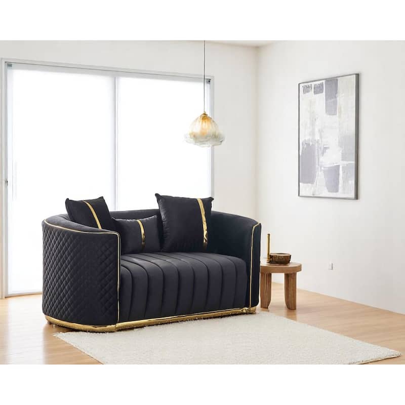 Avola 3 Pieces Living Room Sets 1 Sofa 1 Love seat 1 Chair