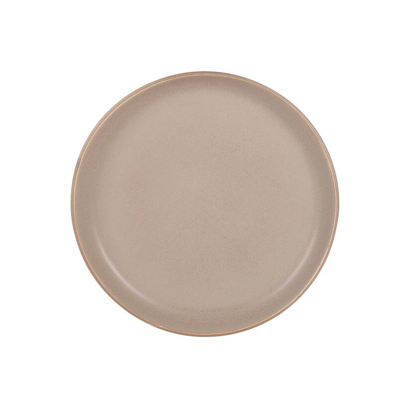 Gibson Elite Laguna Bliss 16 Piece Stoneware Reactive Glaze (Service for 4) Ceramic Plates and Bowls Dinnerware Set