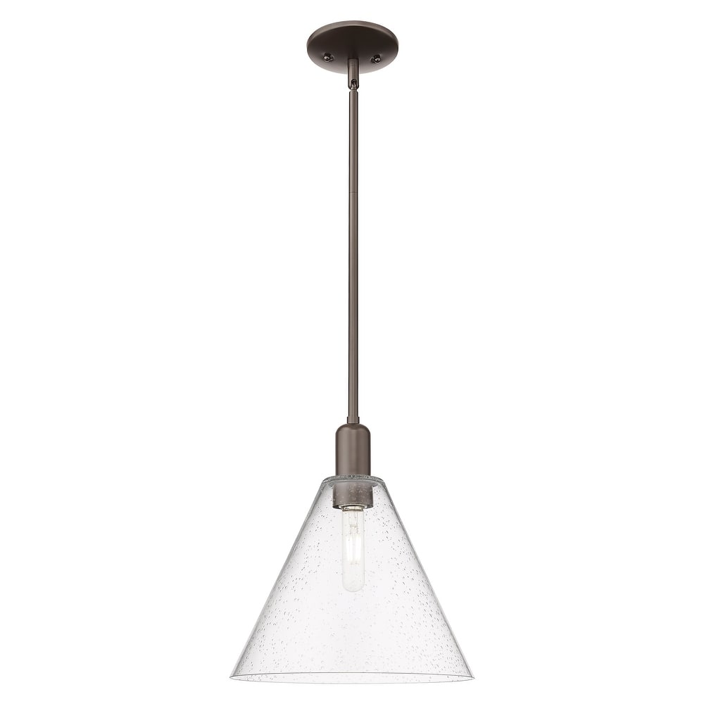 Innovations Lighting Endless Possibilities Arcadia - Berkshire Glass - 1 Light 12" Stem Hung Mini Pendant