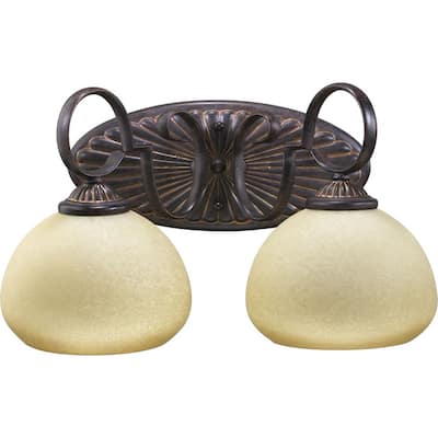 Quorum International Ellis 2 Light 13-1/2" Wide Bathroom Vanity Light