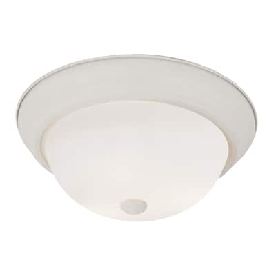 Trans Globe Lighting 3 Light 15" Flush Mount Round Ceiling Fixture