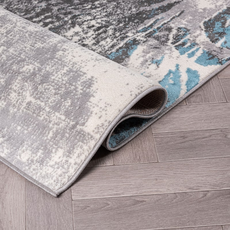 World Rug Gallery Contemporary Floral Area Rug