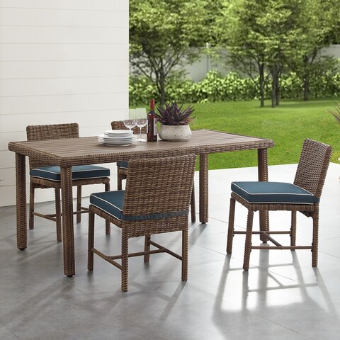 Bradenton 5Pc Outdoor Wicker Dining Set