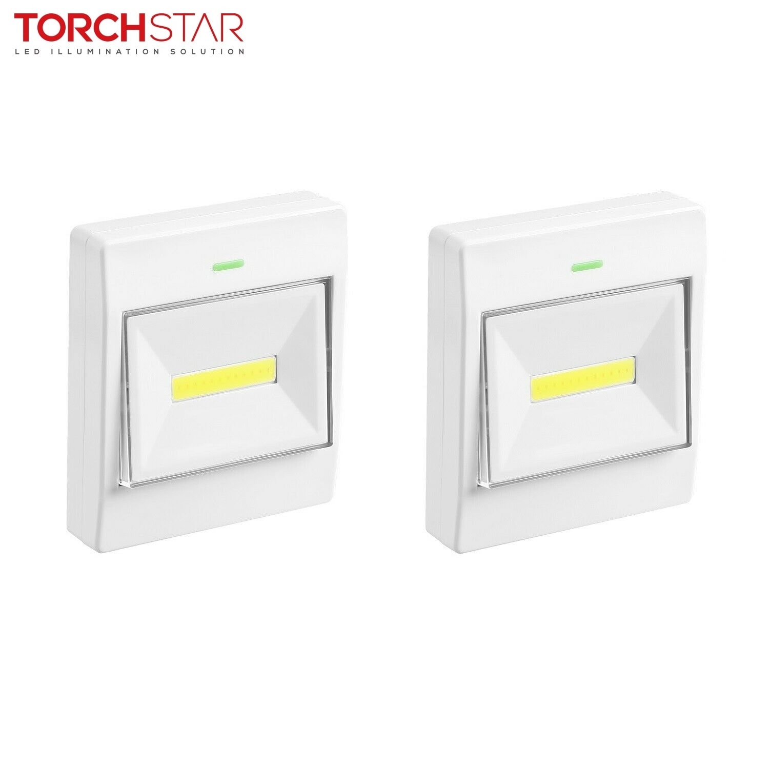 Details about   LED BATTERY OPERATED SWITCH NIGHT LIGHT CORDLESS SUPER BRIGHT COB LED ADHESIVE 