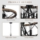preview thumbnail 18 of 24, Chichoice 16" Drum 5 - Light Farmhouse Wood Chandelier, Height Adjustable Pendant Light for Kitchen Island