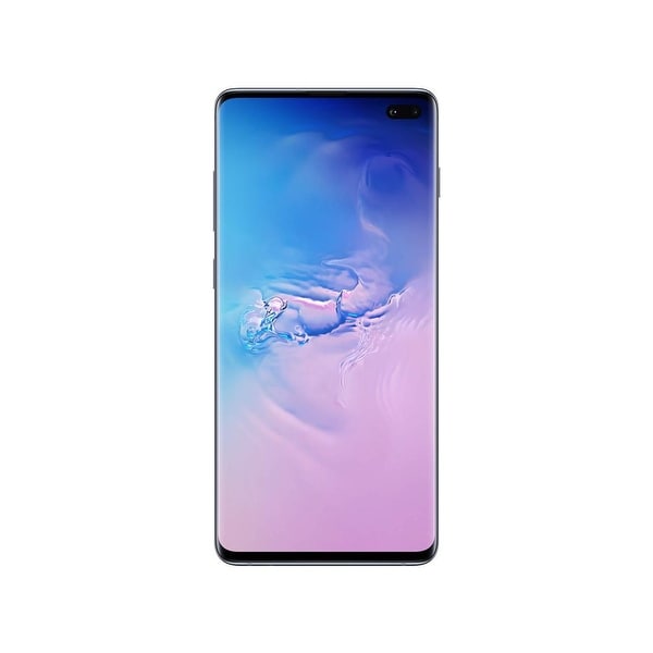 Refurbished Samsung Galaxy S10 Plus + 128GB Fully Unlocked Prism Blue - Prism Blue. Opens flyout.