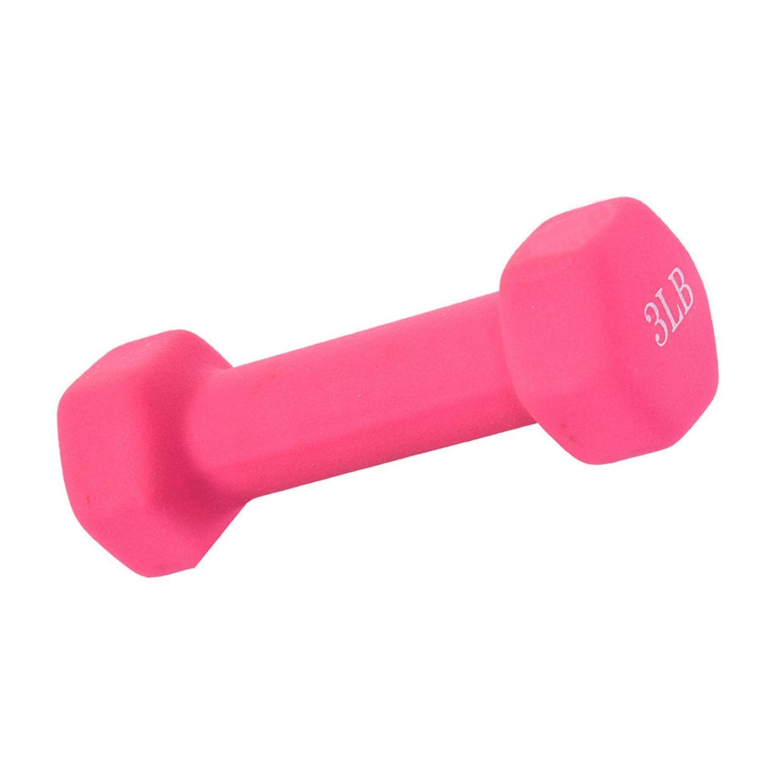 CAP Barbell Neoprene Coated Dumbbell Set Hot Pink 3lbs for sale online 