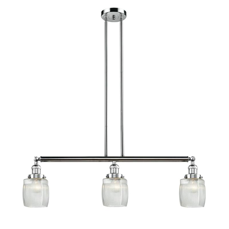 Innovations Lighting Colton 3 Light 38" Wide Linear Chandelier