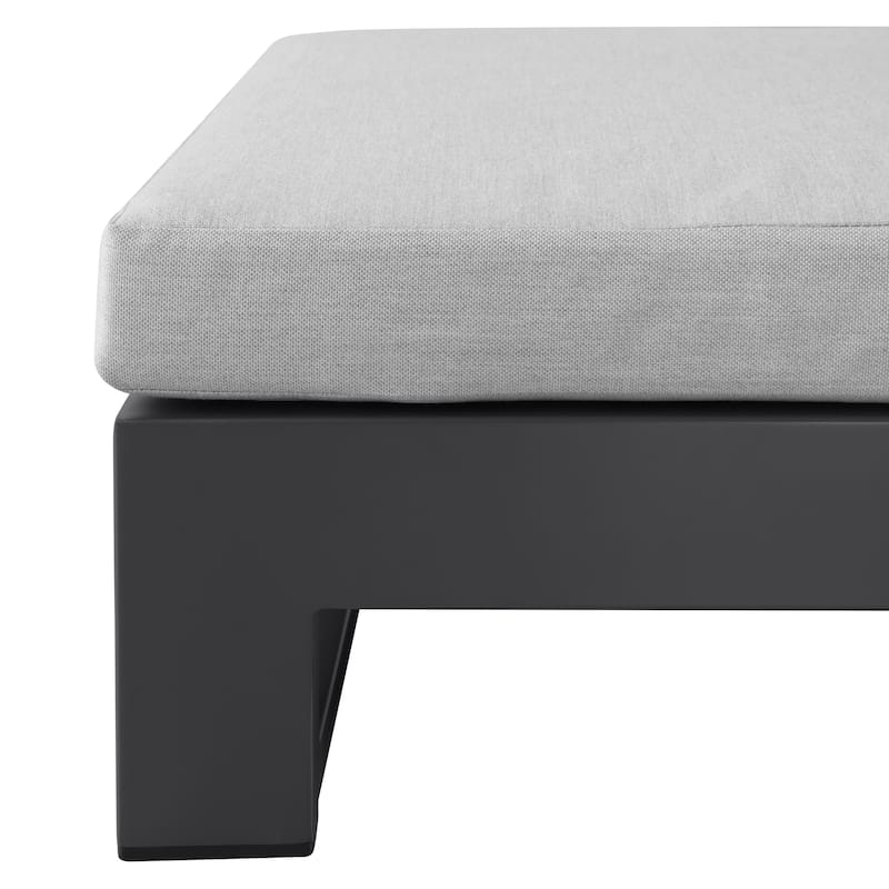 KOVA Minimalist Aluminum Outdoor Chaise Lounge (Set of 2)