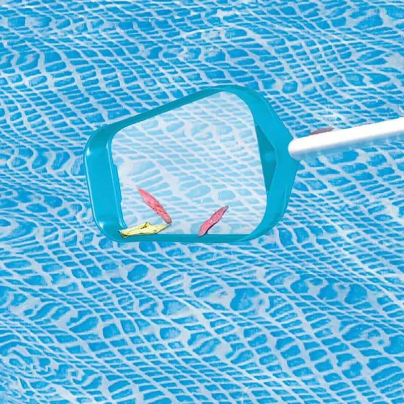 Intex 29056E Basic Pool Debris Cleaning Kit with Wall Brush and Vacuum Head - 1.3
