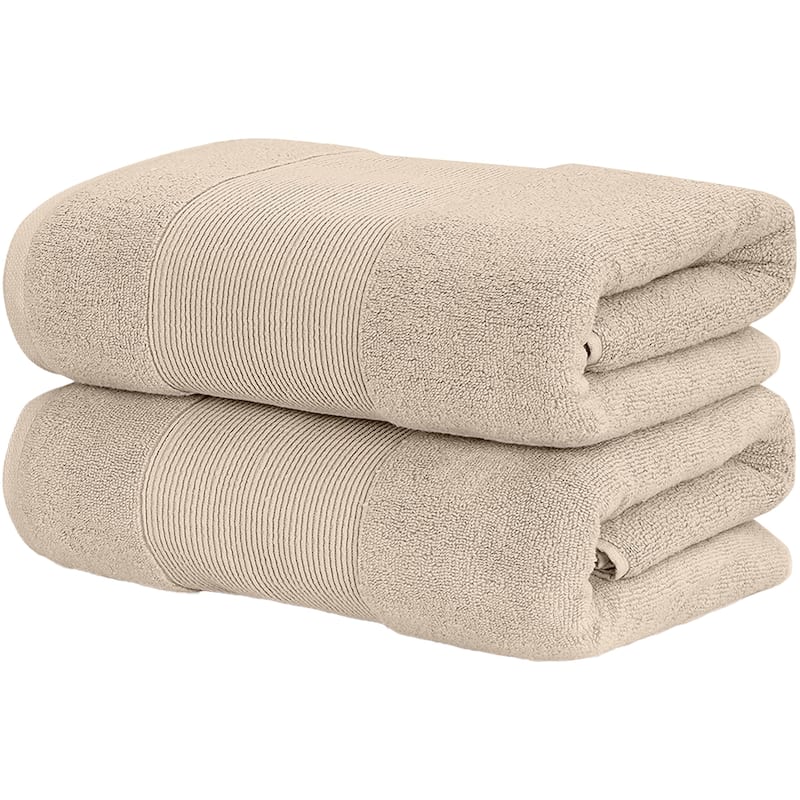 Modern Threads Air Cloud 2-Pack Oversized Bath Sheet Set