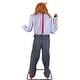 preview thumbnail 14 of 17, Haunted Hill Farm Haunted Hill Farm 6.9 ft. Motion-Activated I Scream Clown Halloween Animatronic by Tekky - Multi