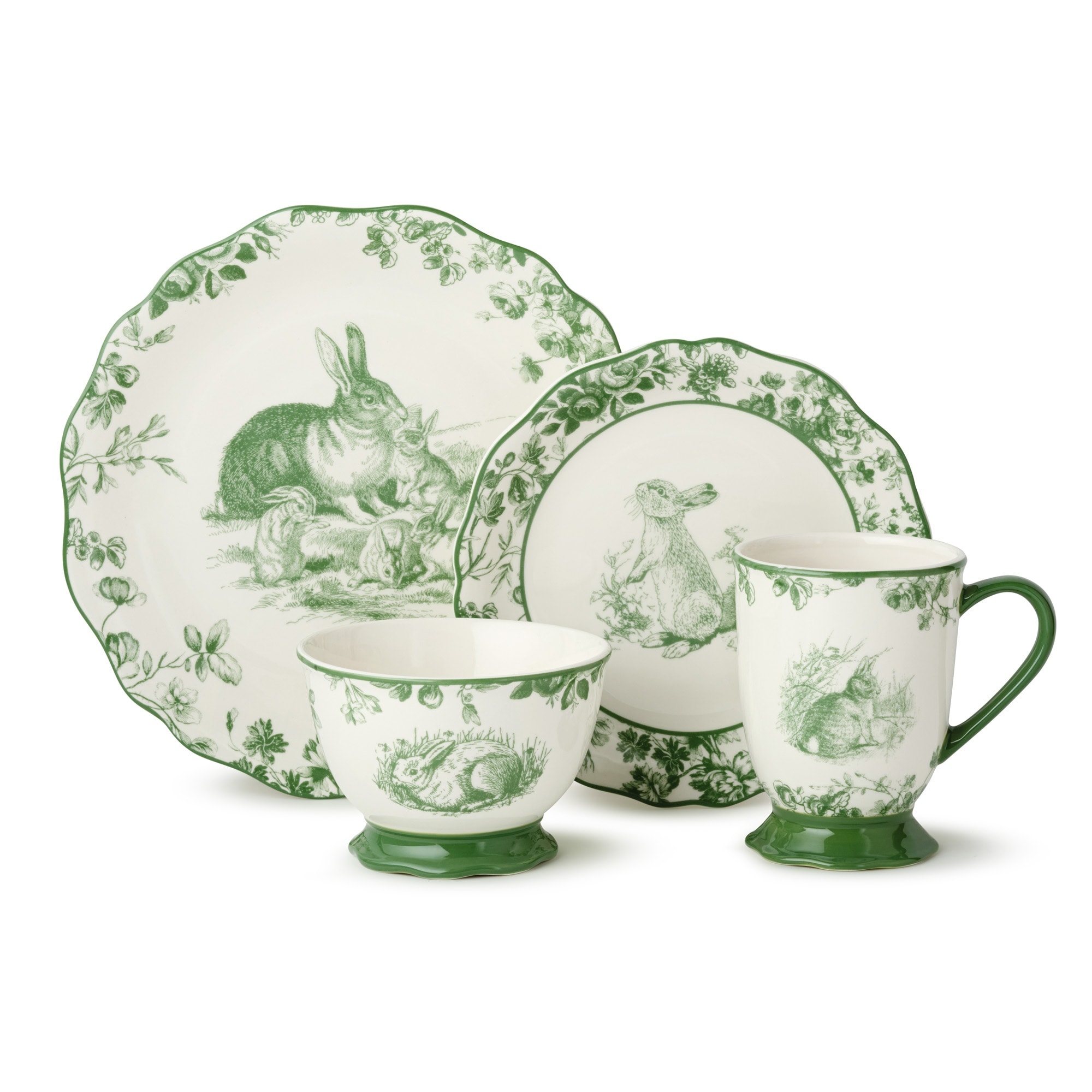 Certified International Le Jardin 16pc Dinnerware Set - On Sale