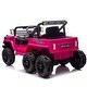 preview thumbnail 15 of 21, 12V Kids Ride On 6-Wheel electric truck car W/Parents Control