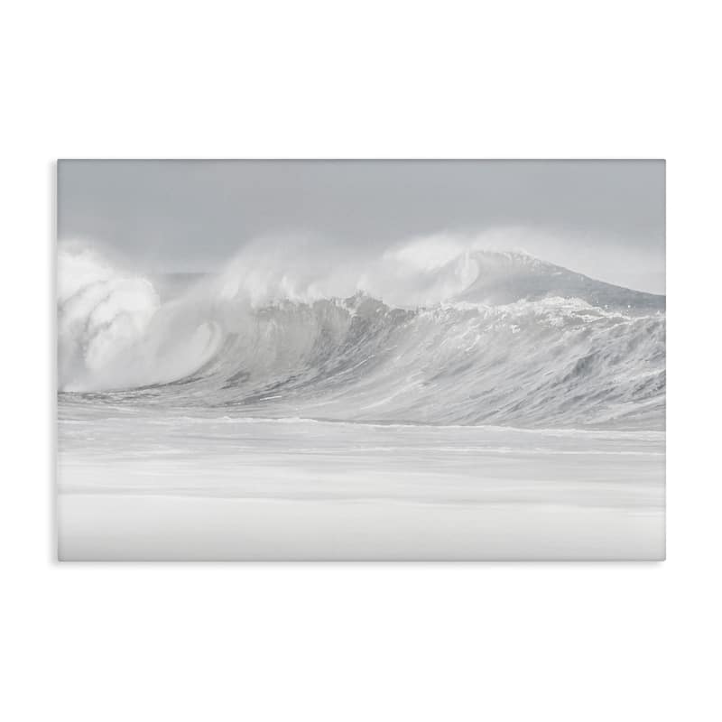 Stupell Cresting Beach Wave Canvas Wall Art Design By Maggie Olsen - 45 x 30
