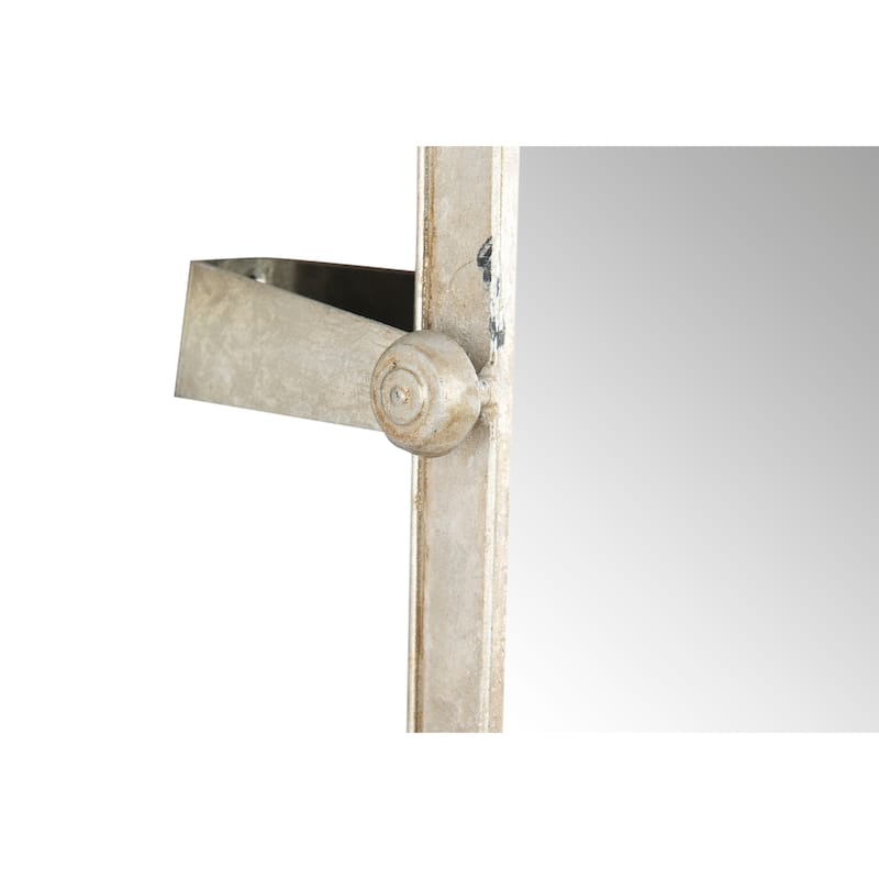 Metal Framed Pivoting Wall Mirror