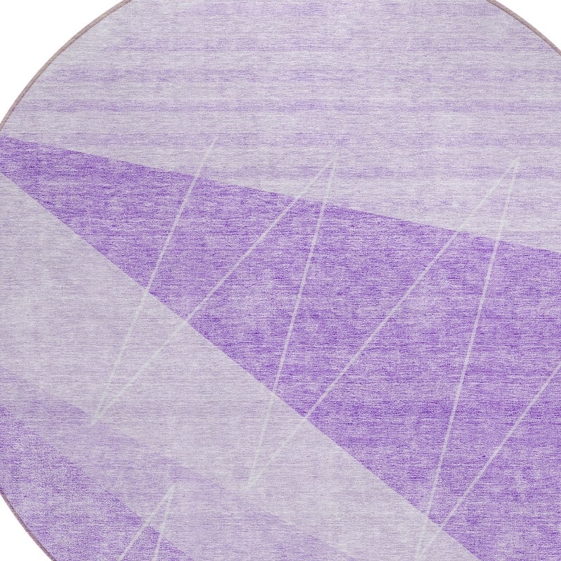 HomeRoots Geometric Transitional Rectangle Outdoor Rug