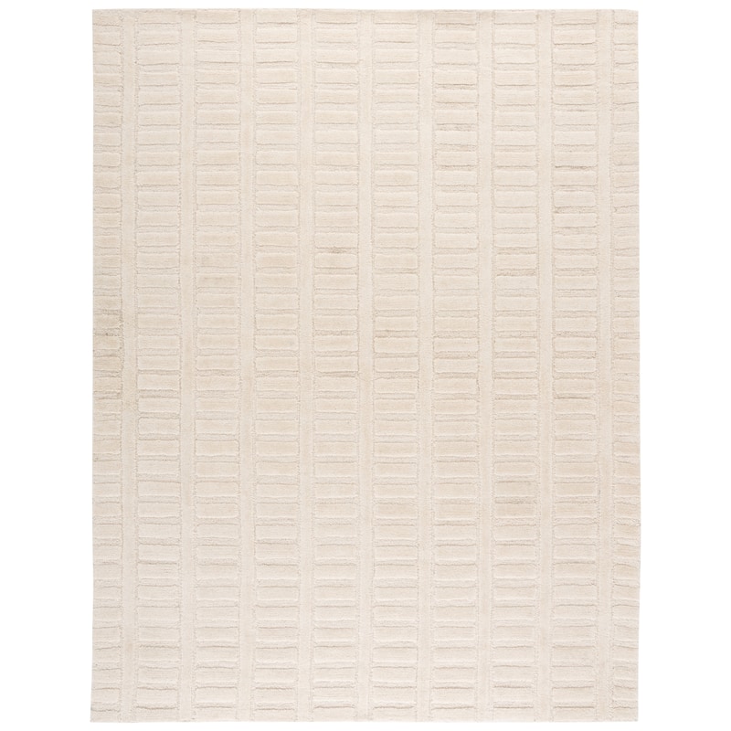 SAFAVIEH Handmade Mykonos Janan Modern Wool Rug - 8' x 10' - Ivory