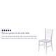 preview thumbnail 9 of 38, Kids Resin Stacking Chiavari Chairs for Formal Events (Set of 10)