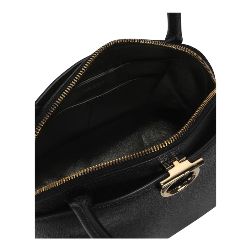 Ferragamo Gancini Medium Top Handle Bag