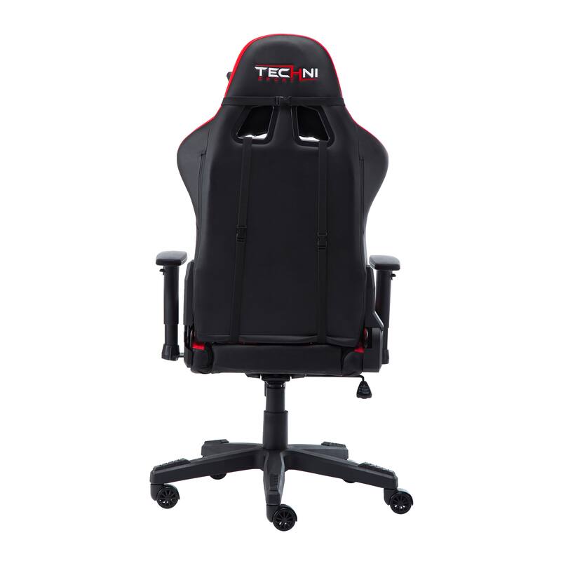 Sport Office-PC Gaming Chair with 150-Degree Recline, Adjustable Seat & 2D Armrests, Durable Nylon Base