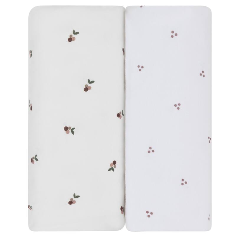 Ely's & Co. Baby Waterproof Changing Pad Cover Sheet Set - 2 Pack - 34" x 17"