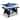 Hathaway Bandit 5-ft Air Hockey Table with Table Tennis Top