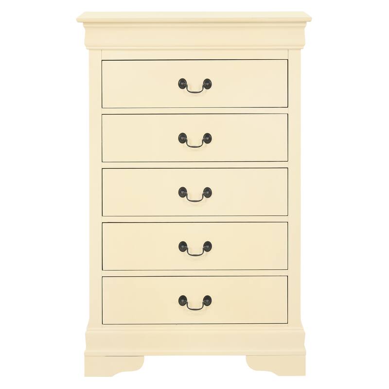Louis Phillipe 5-drawer Bedroom Chest