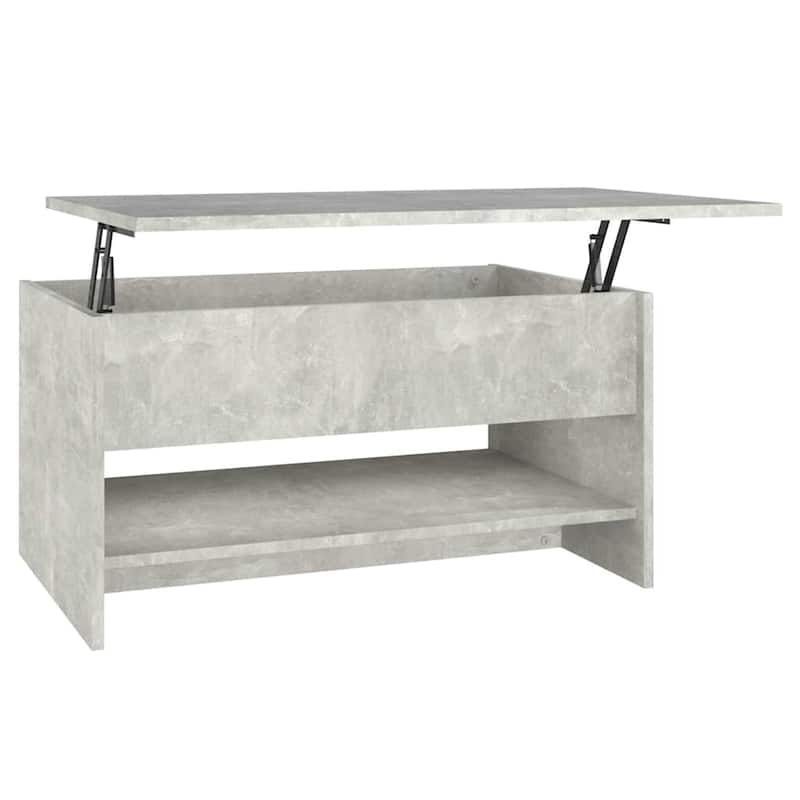 vidaXL Coffee Table Lift Top End Table Accent Side Sofa Table Engineered Wood - 31.5" x 19.7" x 16.7"