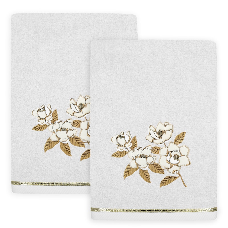 Authentic Hotel and Spa Turkish Cotton Maggie 2 PC Bath Towel Set