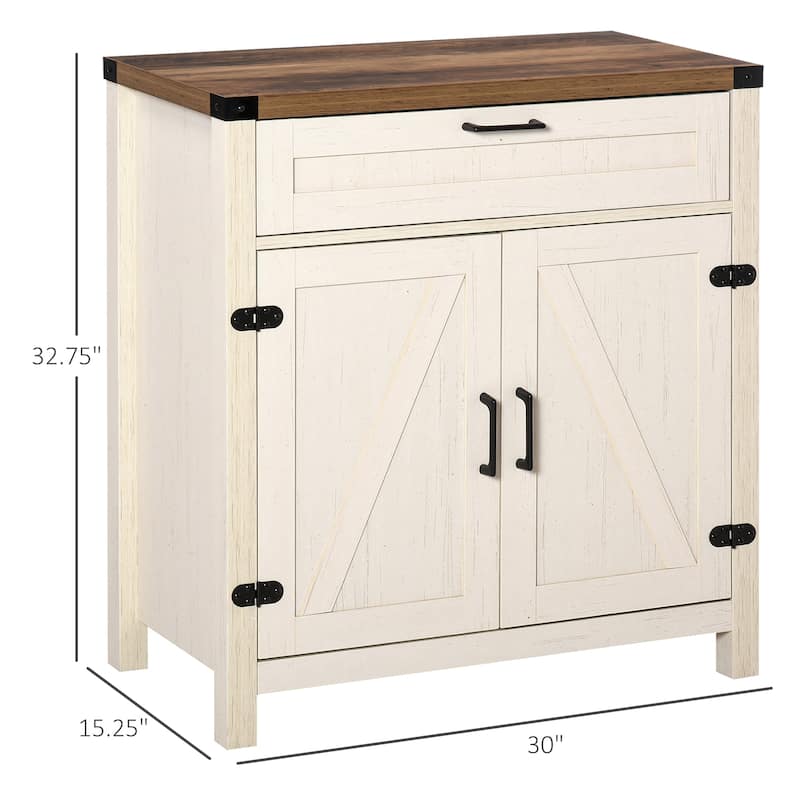 Farmhouse Sideboard Buffet Cabinet