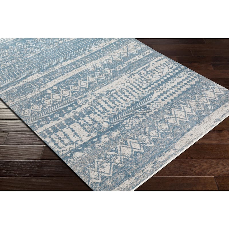 Livabliss Lavadora Vintage Washable Area Rug