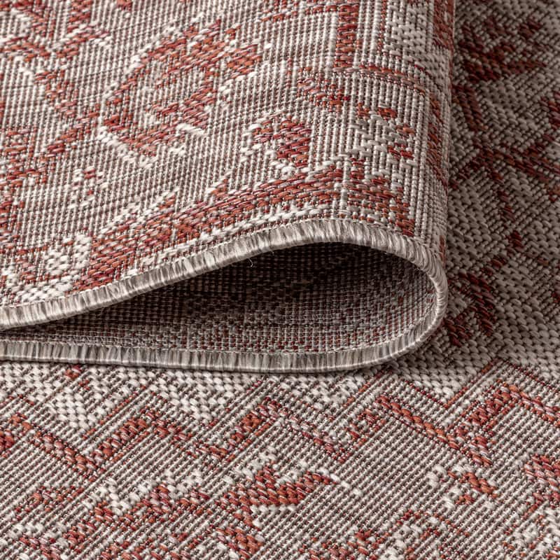 JONATHAN Y Charleston Medallion Indoor/Outdoor Area Rug
