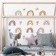 preview thumbnail 4 of 5, Walplus Hand-drawn Rainbows Love Children Wall Sticker Nursery Decor