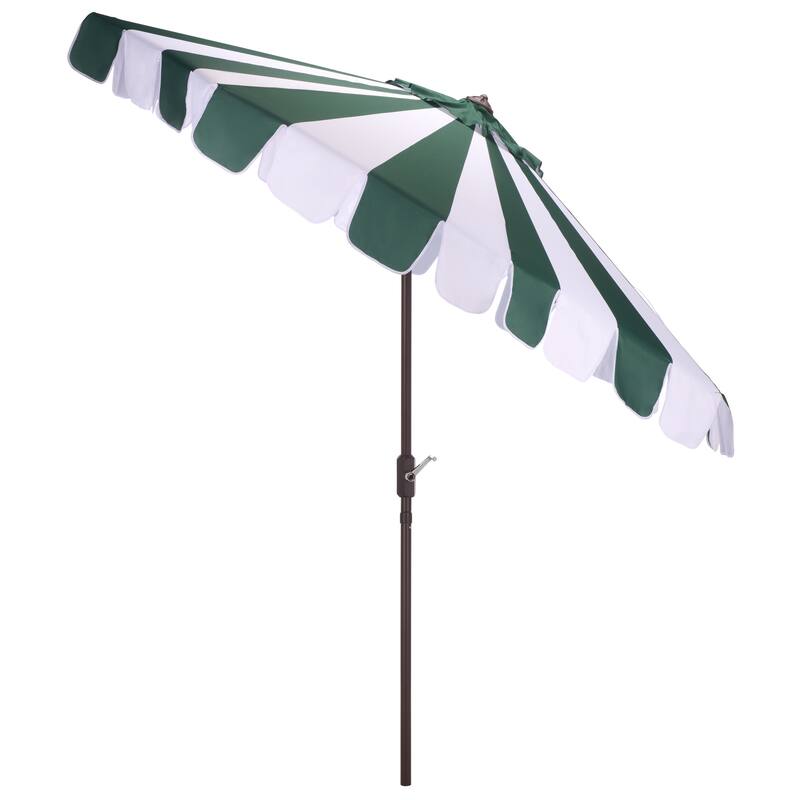 SAFAVIEH Outdoor Living Meze 9ft Crank Umbrella