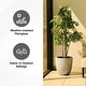 preview thumbnail 48 of 59, Kante 18 Inch Dia Round Concrete Planter, Indoor Outdoor Large Plant Pot
