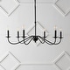 preview thumbnail 29 of 30, Nola 34.75" 6-Light Bohemian Farmhouse Iron LED Chandelier, by JONATHAN Y