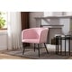 preview thumbnail 1 of 23, Porthos Home Belia Velvet Dining Chair, Rust-resistant Steel Legs