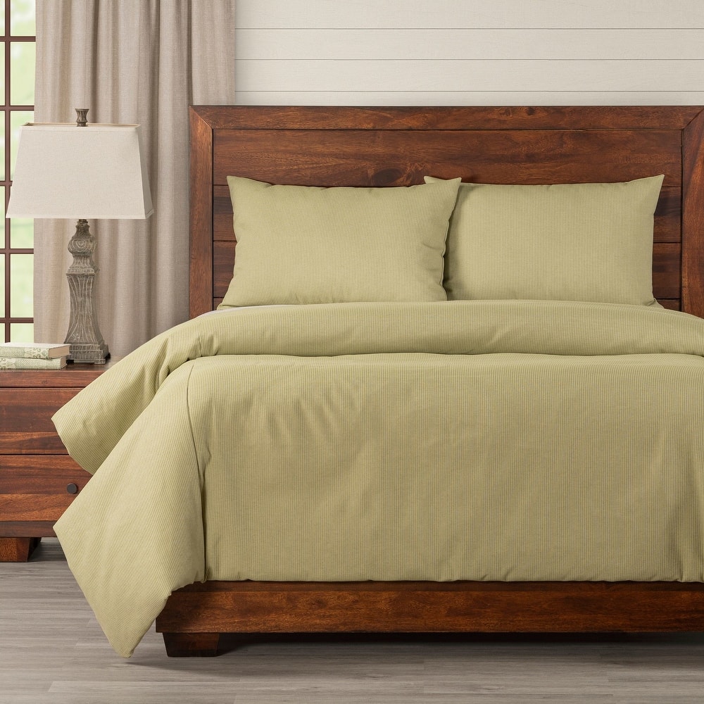 Smithsonian Redeem Stripe Eco-friendly Duvet Set