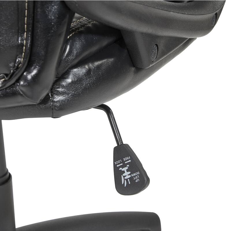 Office Star Faux Leather Managers Chair
