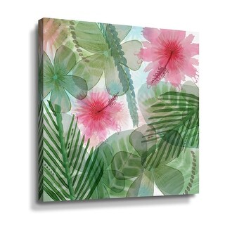 Jungle Leaves III by Flora Kouta Gallery Wrapped Canvas - Bed Bath ...